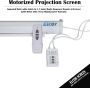 ELCOR lite Series Electric Motorized Projector Screen ELITE SCREEN